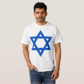 "STAR OF DAVID" T-SHIRT (Voorkant volledig)