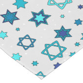 Star of David Table Runner - Grijs Korte Tafelloper (Hoek)