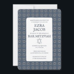 Star of David Tegels Custom Bar Mitzvah B'nai Bat Kaart<br><div class="desc">Perfecte kaart om een bar mitswa, vleermuis mitswa of andere joodse viering aan te kondigen! Hand gemaakte kunst voor u! VOLLEDIG ! Klik op "Personaliseren" hierboven om de tekst te bewerken. Klik op "bewerken met behulp van design tool" om de lettertypen, kleuren en plaatsingen aan te passen en om het...</div>