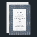 Star of David Tegels Custom Bar Mitzvah B'nai Bat Kaart<br><div class="desc">Perfecte kaart om een bar mitswa, vleermuis mitswa of andere joodse viering aan te kondigen! Hand gemaakte kunst voor u! VOLLEDIG ! Klik op "Personaliseren" hierboven om de tekst te bewerken. Klik op "bewerken met behulp van design tool" om de lettertypen, kleuren en plaatsingen aan te passen en om het...</div>