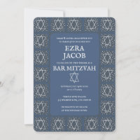 Star of David Tegels Custom Bar Mitzvah B'nai Bat
