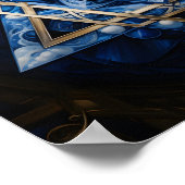 Star of David vakantie poster (Hoek)