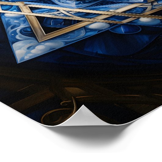 Star of David vakantie poster (Hoek)