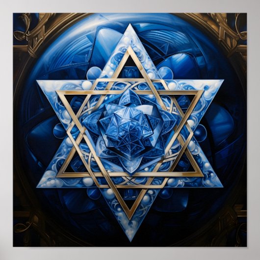 Star of David vakantie poster (Voorkant)