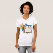Star of David Vrouwen T-shirt (Voorkant volledig)