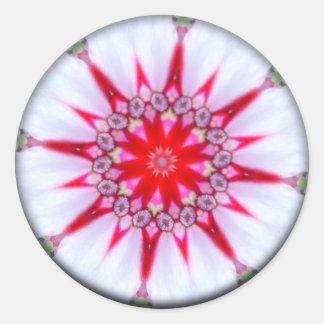 Star of Hope Mandala Ronde Sticker