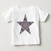 Star of Independence Kind en Baby Light Shirt (Voorkant)