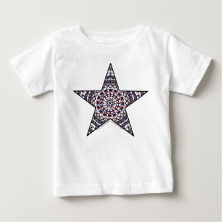 Star of Independence Kind en Baby Light Shirt