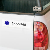 star_of_life, 24-7-365 bumpersticker (Op Truck)