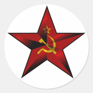 Star_of_the_Soviet_Union Ronde Sticker