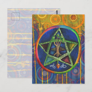 Star of Truth Celtic Briefkaart