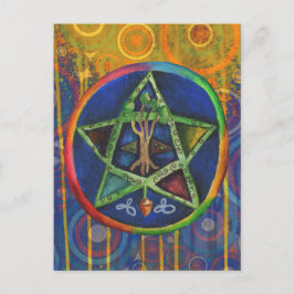 Star of Truth Celtic Briefkaart