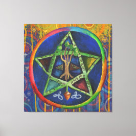 Star of Truth Celtic Canvas Afdruk