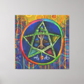 Star of Truth Celtic Canvas Afdruk (Voorkant)
