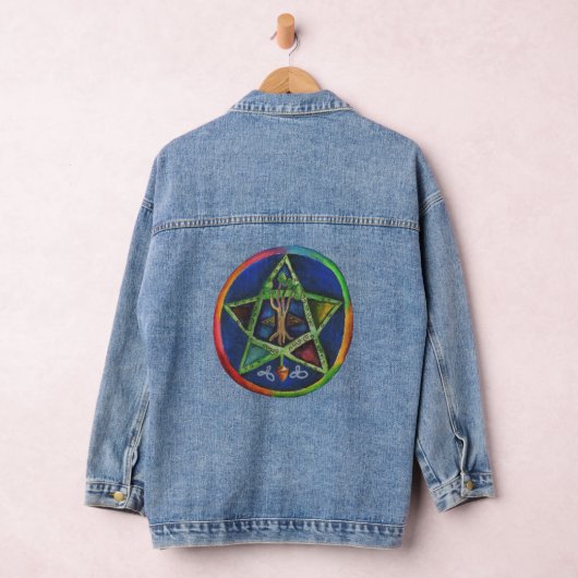 Star of Truth Celtic Denim Jacket (Hangar)