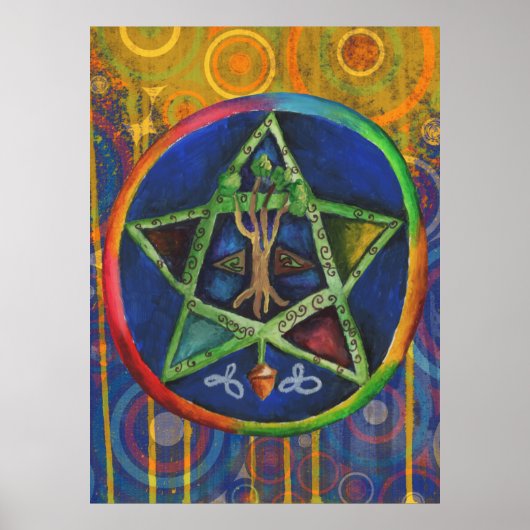 Star of Truth Celtic Poster (Voorkant)