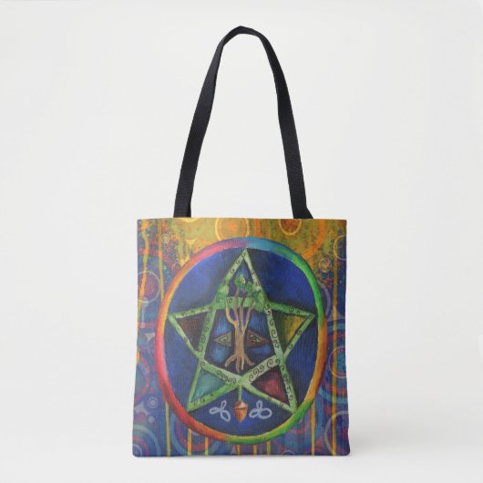 Star of Truth Celtic Tote Bag (Voorkant)