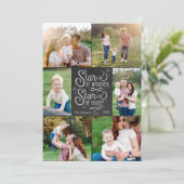 Star of Wonder Christmas Kaarten met zes Afbeeldin (Staand voorkant)