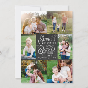 Star of Wonder Christmas Kaarten met zes Afbeeldin
