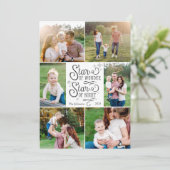 Star of Wonder Christmas Kaarten met zes Afbeeldin (Staand voorkant)