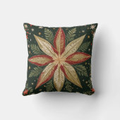 Star of Wonder Floral Kussen (Achterkant)