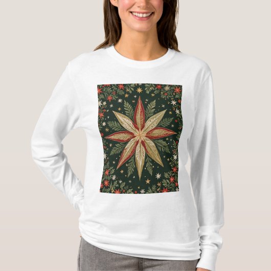 Star of Wonder Floral T-shirt (Voorkant)