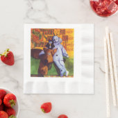 STAR OF WONDER Gecoineerde Luncheon papieren serve Servet (Insitu)