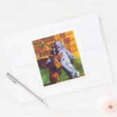 STAR OF WONDER Grote Vierkante Stickers (Envelop)