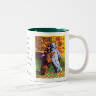 STAR OF WONDER Hunter Green Two-Tone Mok