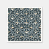 Star of Wonder Mandala Geboorte Art Deco Scallops Servet (Voorkant)