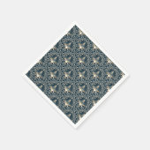 Star of Wonder Mandala Geboorte Art Deco Scallops Servet (Hoek)