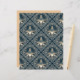 Star of Wonder Mandala Geboorte Geometrische Tegel