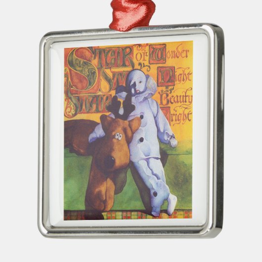 STAR OF WONDER Premium Square Ornament (Links)
