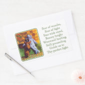 STAR OF WONDER Rechthoek Stickers (Envelop)