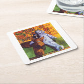 STAR OF WONDER Square Paper Onderzetters (Schuin)