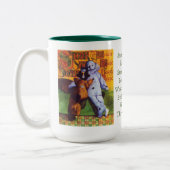 STAR OF WONDER Tall Hunter Green Two-Tone Mok (Links)