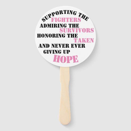 Star ondersteunt het medicijn handwaaier (Achterkant)