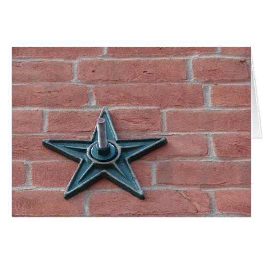 Star op Brick (Voorkant Horizontaal)
