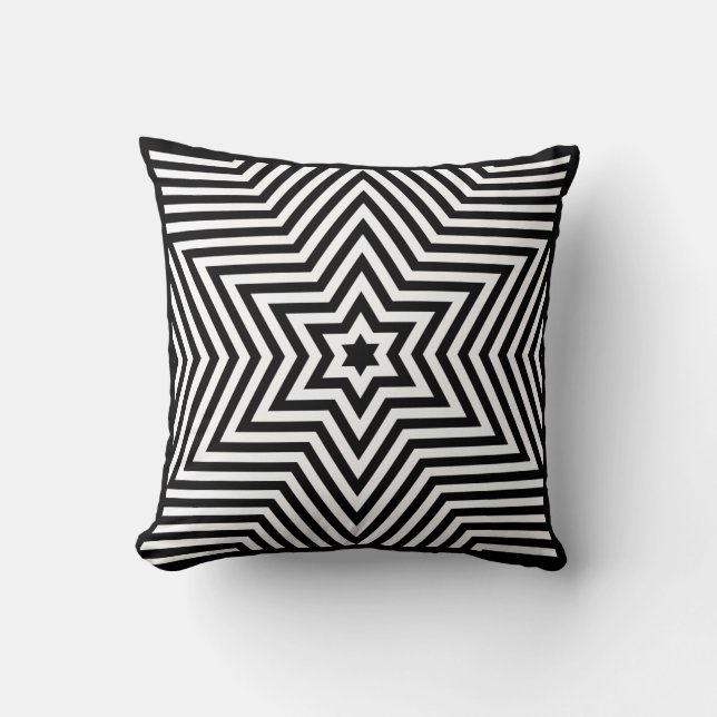 Star Optical Square Kussen (Voorkant)