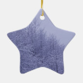 Star Ornament, Happy Birthday Jesus Keramisch Ornament (Achterkant)