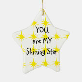 STAR ORNAMENT-JE BENT MIJN SCHEEPSSTAR KERAMISCH ORNAMENT (Rechts)