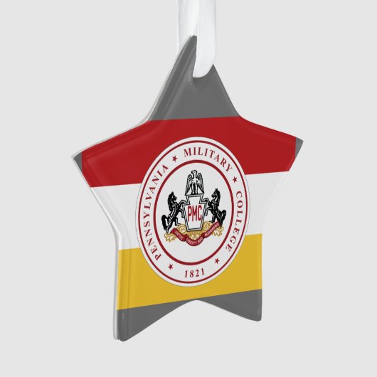 * Star Ornament met PMC Flag logo (voorkant)