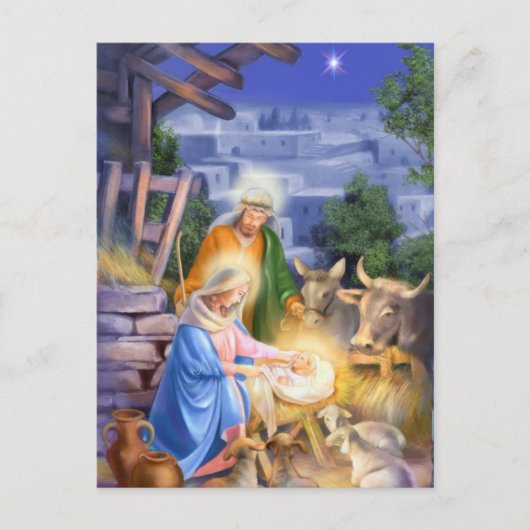 Star over Bethlehem Briefkaart (Voorkant)