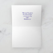 Star Over Bethlehem kerstKaart Feestdagen Kaart (Binnen)