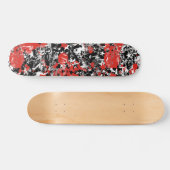 Star Paint Splatter Persoonlijk Skateboard (Horizontaal)