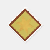 Star Paper Napkin Servet (Hoek)