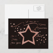 Star Patch (vast) Briefkaart (Voorkant / Achterkant)