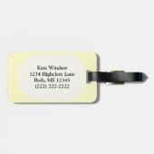 Star Patchwork Quilt  look Bagagelabel (Achterkant horizontaal)