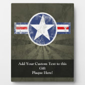  Star Patriotic Army Air Corps Fotoplaat (Voorkant)