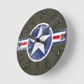  Star Patriotic Army Air Corps Ronde Klok (Hoek)